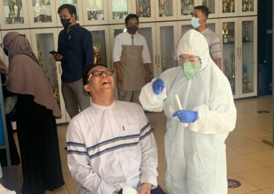Proyek Swab PCR bersama Sekolah Islam Terpadu Insantama (Medical Check Up Bogor) (Test Covid)